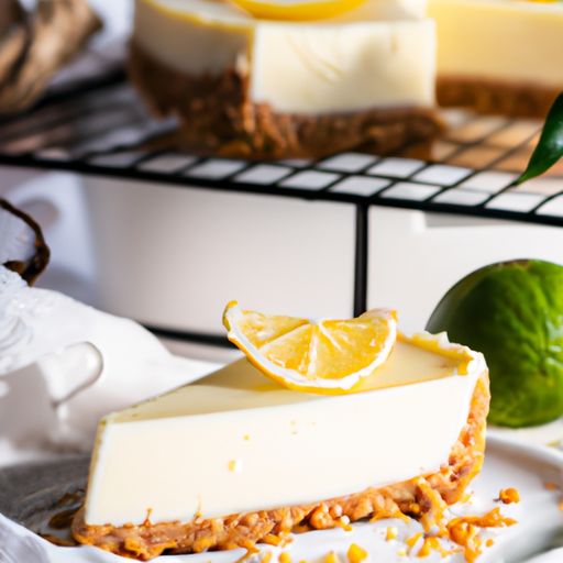 Lemon Bar Cheesecake with Whipped Cream Topping