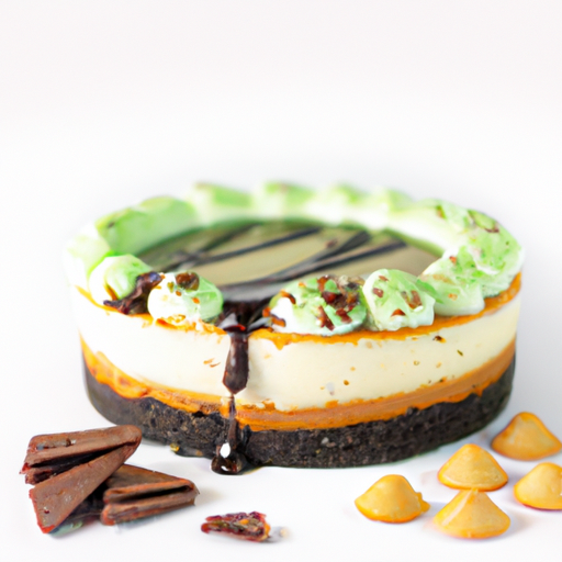 Minty Chocolate Dreams Cheesecake