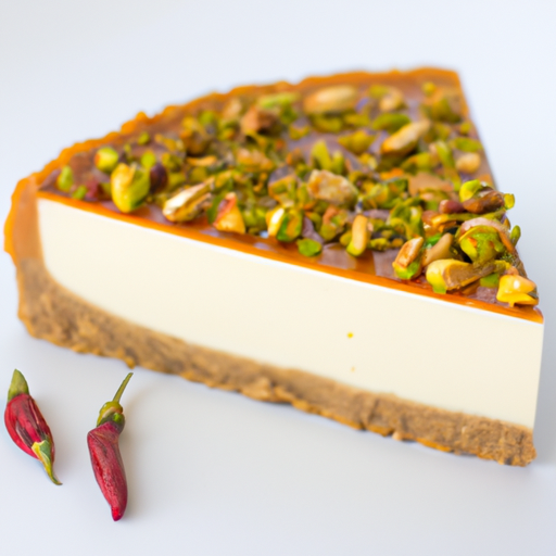 Chilli Pepper & Caramel Cheesecake