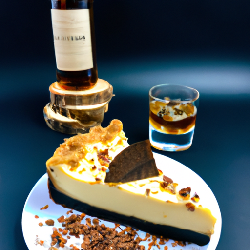 Cheers to Whiskey & Chocolate Cheesecake