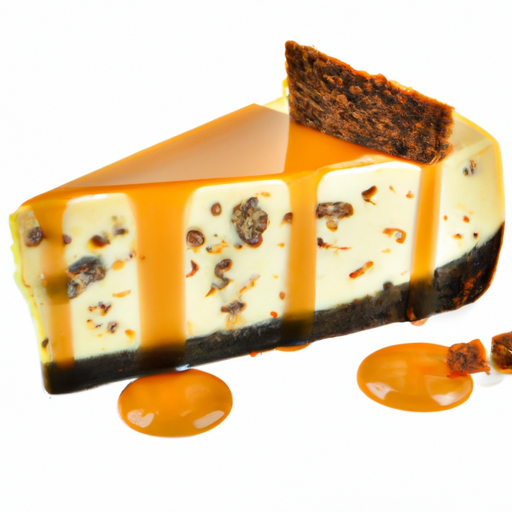 Cookies & Cream Cheesecake with Salted Caramel Topping