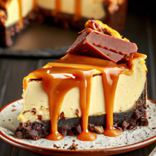 Decadent Caramel Oreo Cheesecake