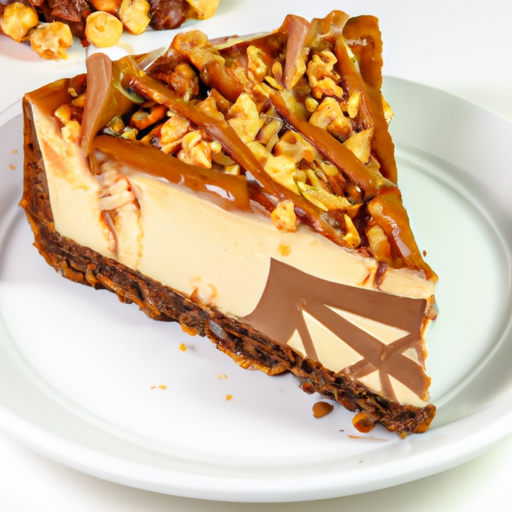 Chocolate Hazelnut Toffee Cheesecake