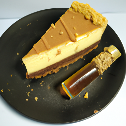 Cheers to Whiskey & Chocolate Cheesecake with Bourbon & Butterscotch Topping