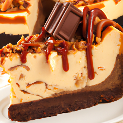 Cinnamon Peanut Butter Fudge Cheesecake