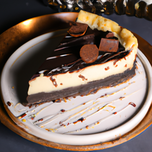 Oreo Hazelnut Cheesecake with Chocolate Ganache Topping