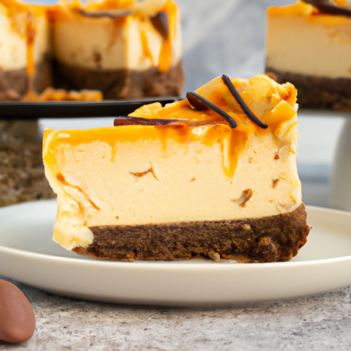 Creamy Peanut Butter Cup Cheesecake