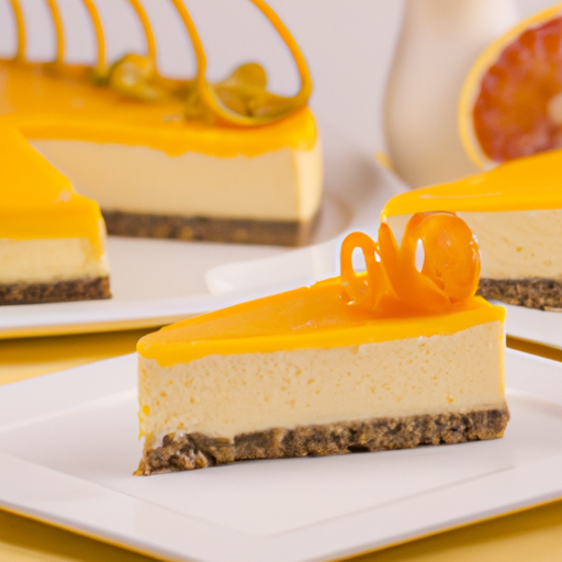 Citrus Burst Cheesecake