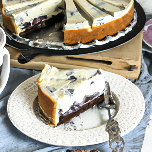 Oreo Cheesecake with Whipped Cream Topping