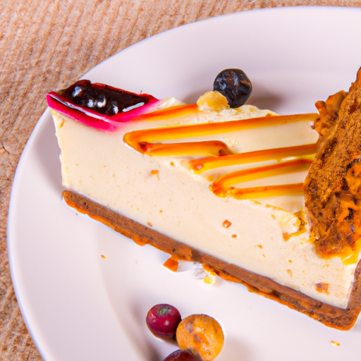 Maple Berry Cheesecake with Cornbread Crust