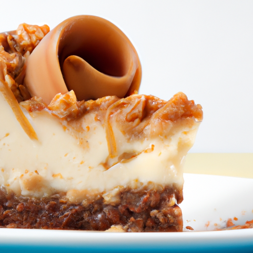 Cinnamon Roll Cheesecake with Toffee Crunch Topping