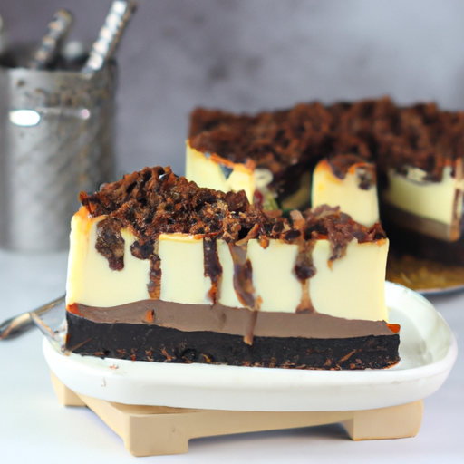 Oreo Vanilla Cheesecake with Chocolate Ganache