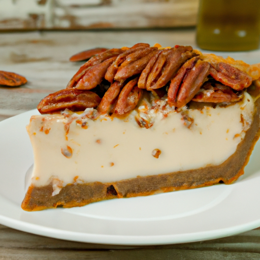 Candied Pecan Cheesecake