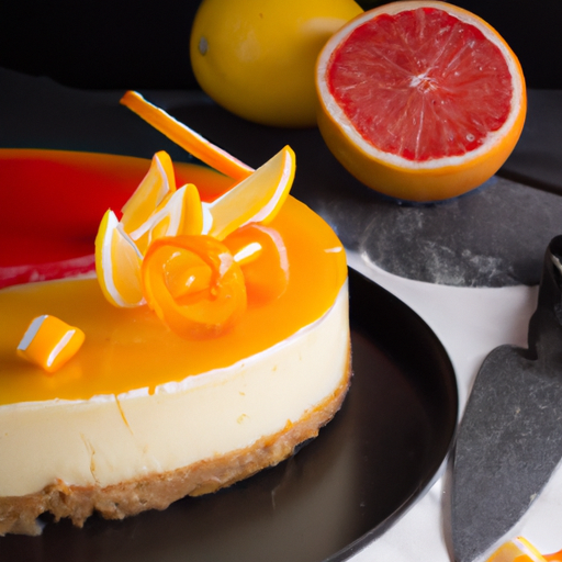 Lemony Citrus Cheesecake