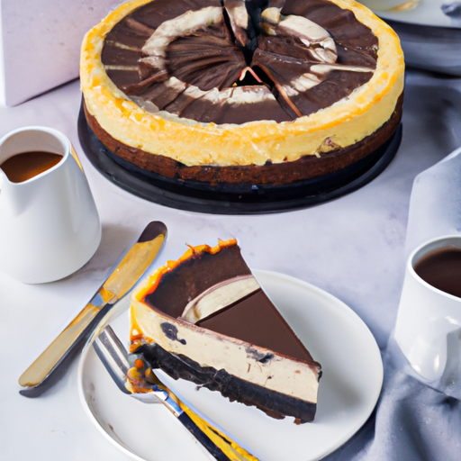 Oreo New York Style Cheesecake with Chocolate Ganache Topping