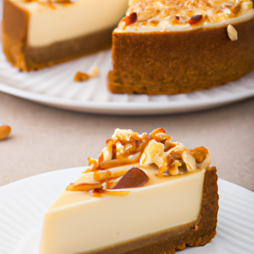 Creamy Macadamia Cheesecake with Almond Flour Crust