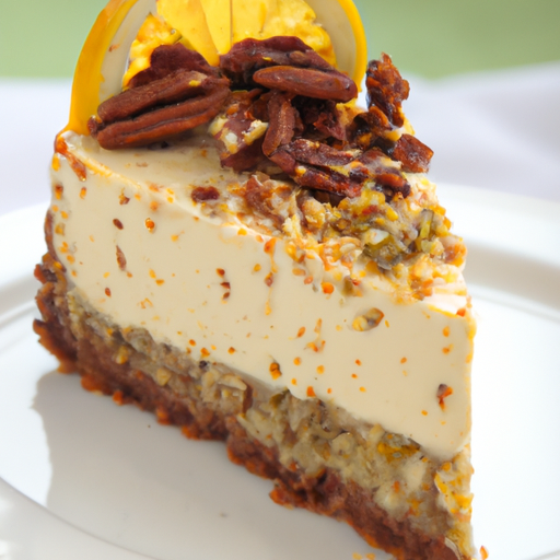 Date & Walnut, Olive Oil & Lemon Cheesecake