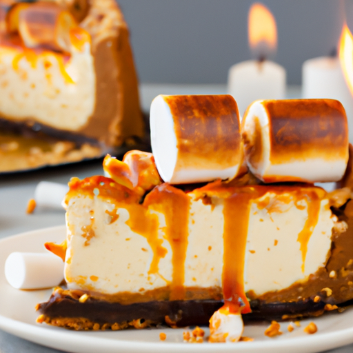 Caramel S'mores Cheesecake Recipe