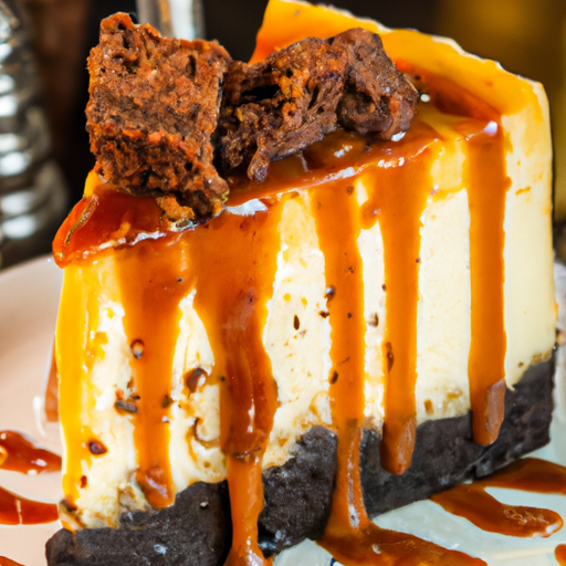 Bourbon Caramel Oreo Cheesecake