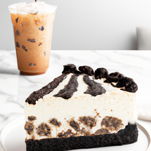 Oreo Tiramisu Cheesecake with Vanilla Bean Frappuccino Topping