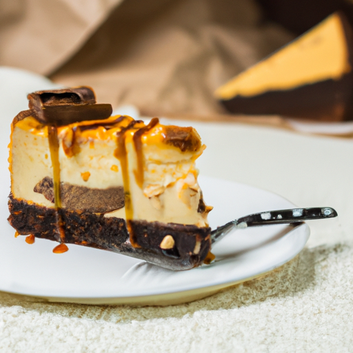 Whiskey Chocolate Caramel Cheesecake