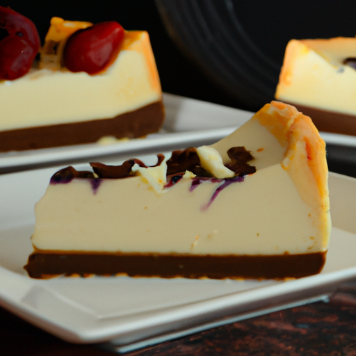 Olive Oil & Sea Salt Cheesecake with Whiskey & Chocolate Filling and Berries & Cream Topping