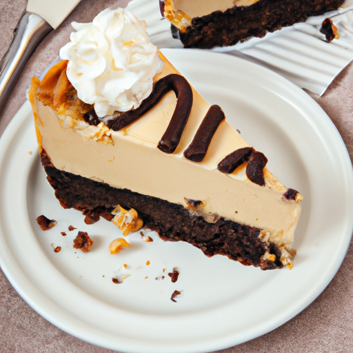 Black & White Peanut Butter Cheesecake