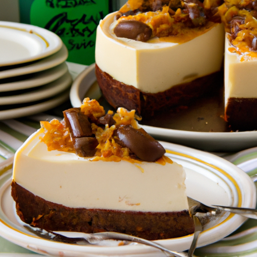 Olive, Whiskey, and Toffee Cheesecake