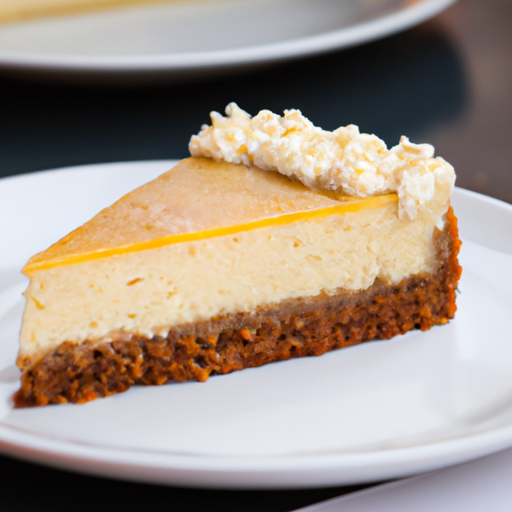 Creamy Quinoa Cheesecake with Greek Yogurt & Honey