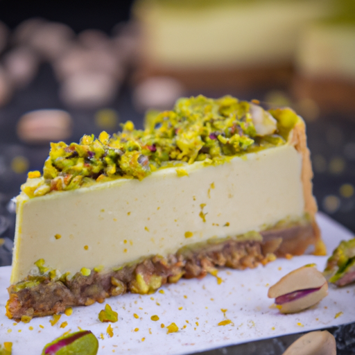 Creamy Pistachio Cheesecake