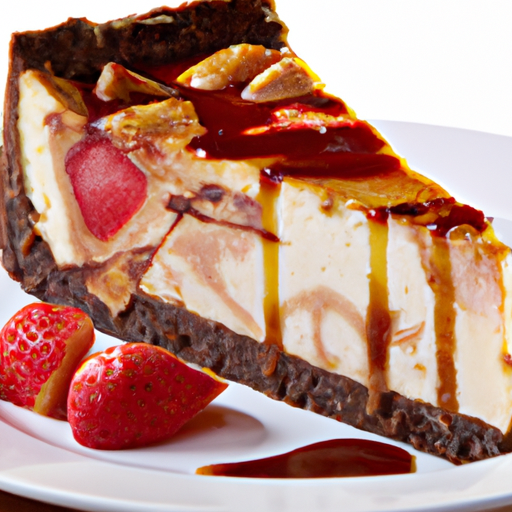 Apple Pie Strawberry Espresso Cheesecake