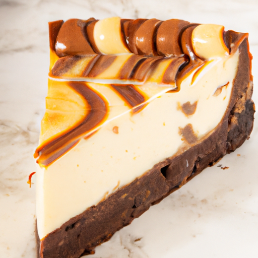 Cinnamon Whiskey Fudge Cheesecake