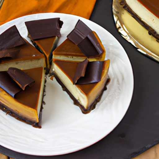 Decadent Carrot Whiskey Chocolate Cheesecake