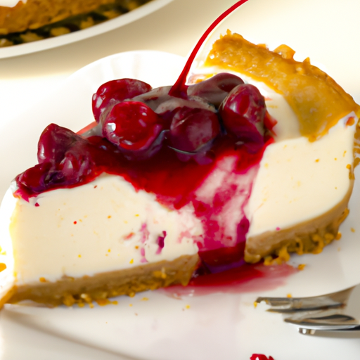 Creamy Cherry Delight Cheesecake