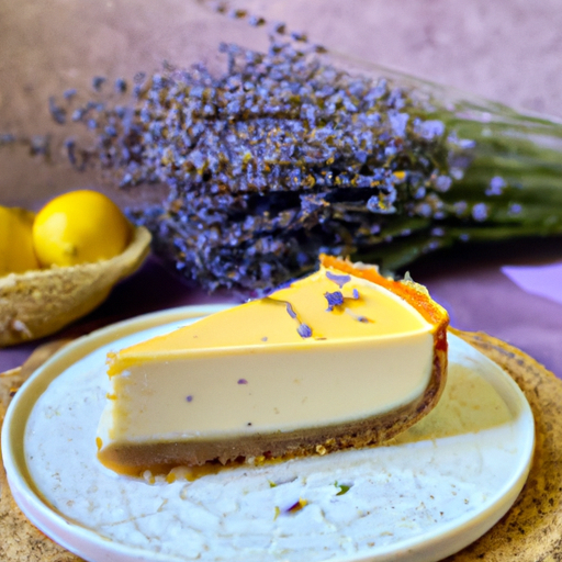 Lavender Honey Cheesecake