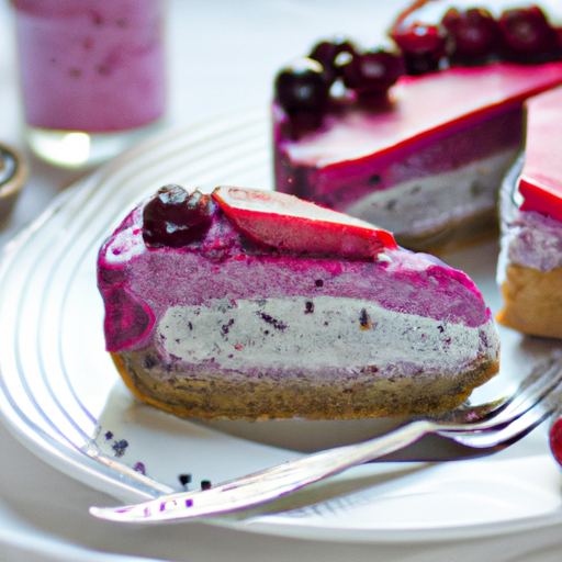 Wine & Berry Chia Cheesecake