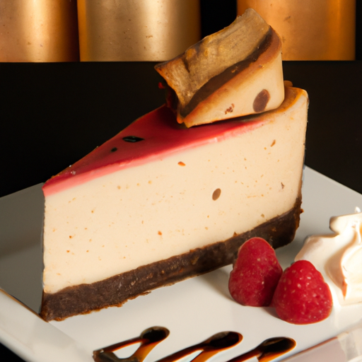 Champagne & Raspberry Cheesecake