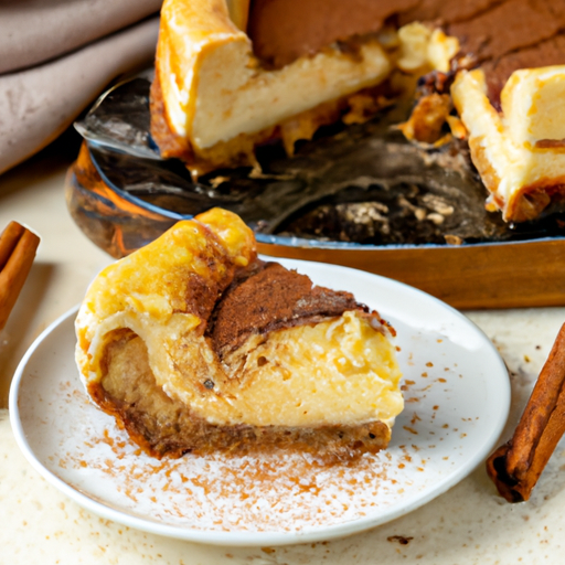 Cinnamon Tiramisu Fudge Cheesecake Recipe