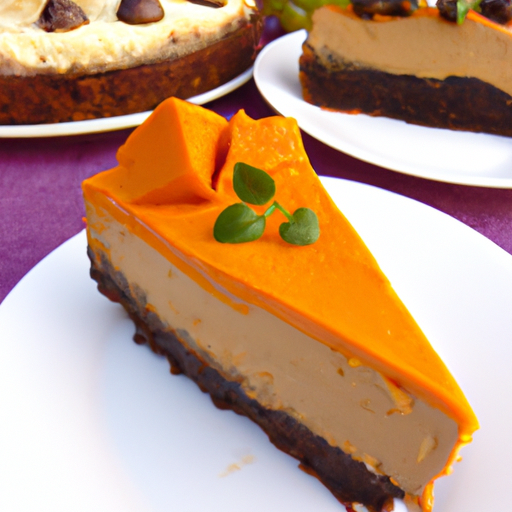 Sweet Potato Nutmeg Cheesecake with Sage & Brown Butter Crust and Fudge Brownie Topping