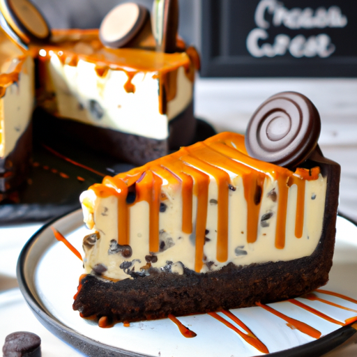 Cookies & Cream Salted Caramel Cheesecake