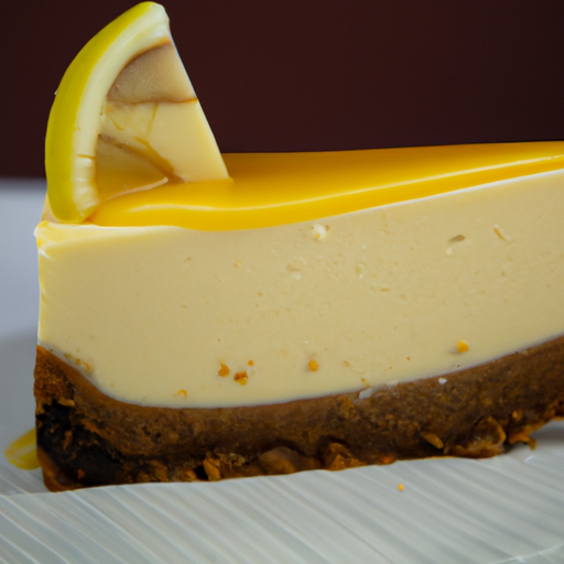 Lemony Kahlua Espresso Cheesecake