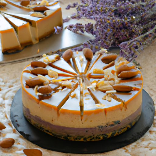 Lavender Honey Cheesecake