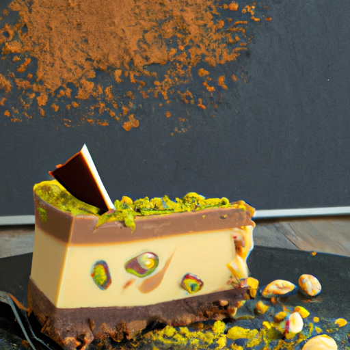 Pistachio Whiskey Chocolate Cheesecake