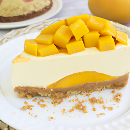 Mango Peach Bliss Cheesecake Recipe