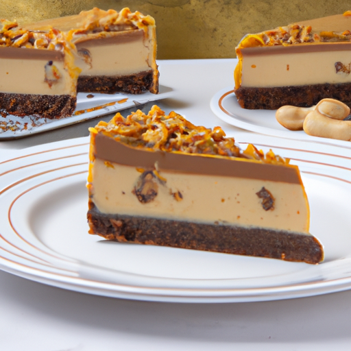 Cheesecake with Granola, Maple and Peanut Butter Cup