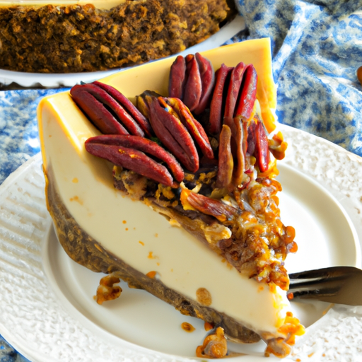 Chili Maple Crunch Cheesecake