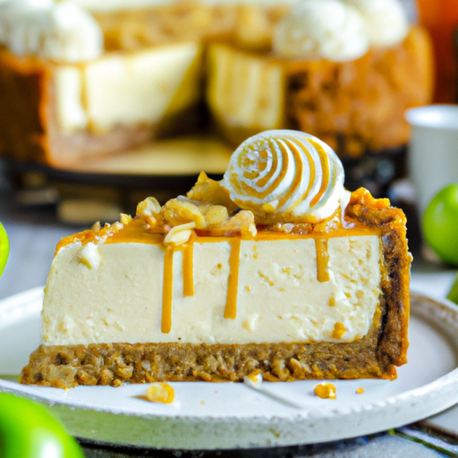 Caramel Apple Cheesecake