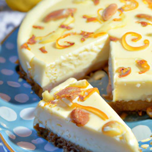 Almond Lemon Cheesecake with Cornbread Base Recipe