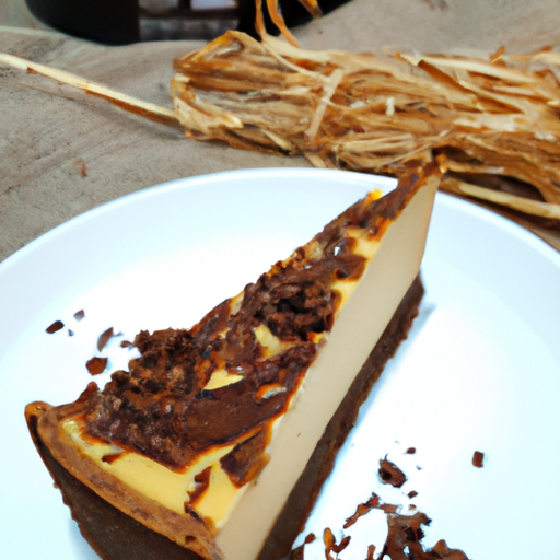 Whiskey Chocolate Cheesecake with Toffee Crunch