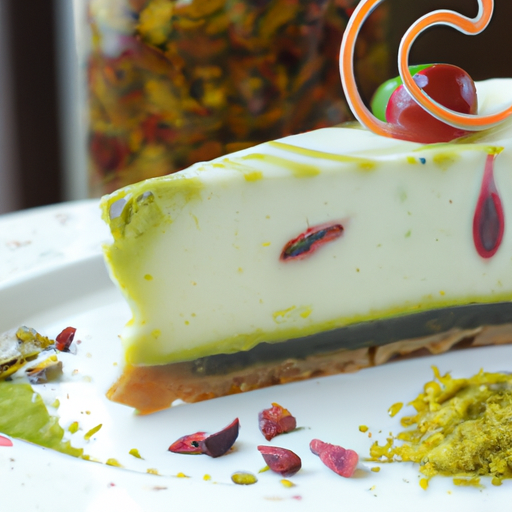 Passionate Pistachio Cheesecake